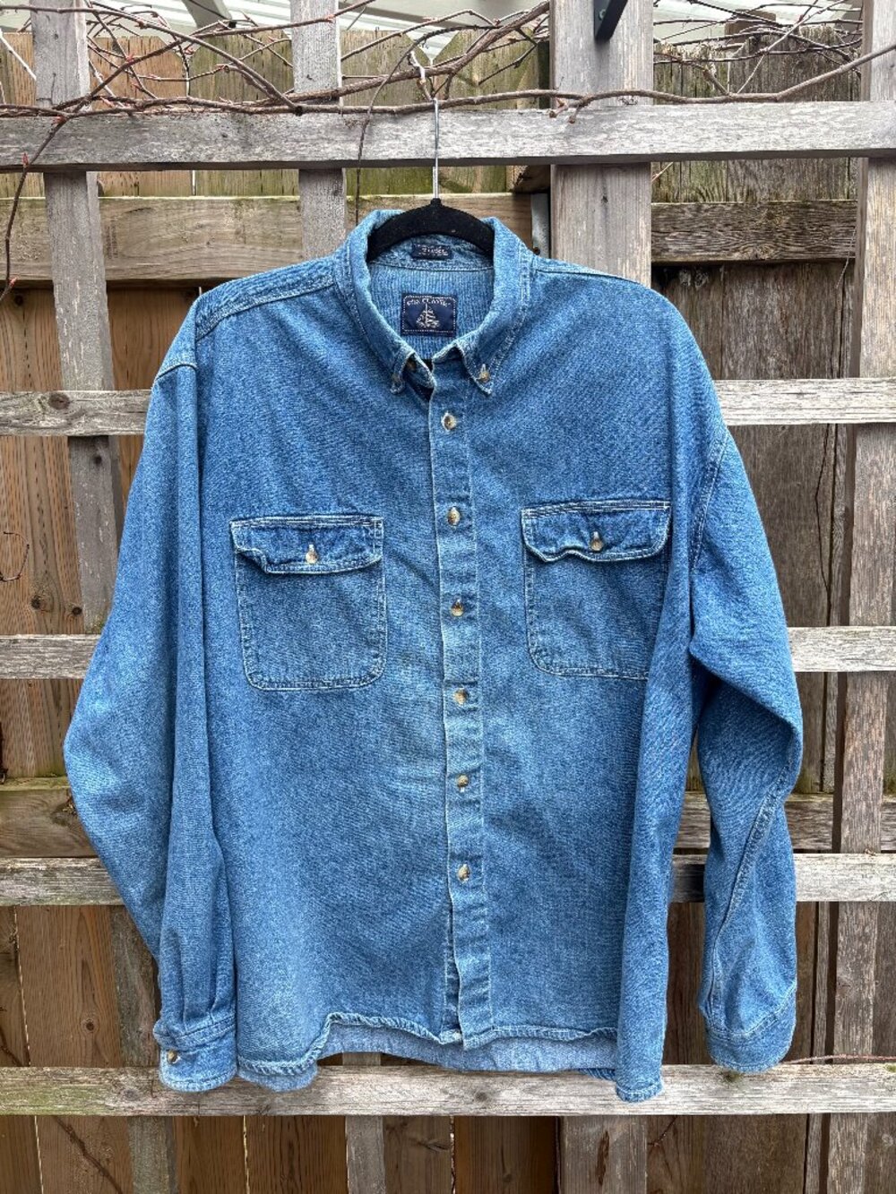 Vintage Oversized Denim Shirt